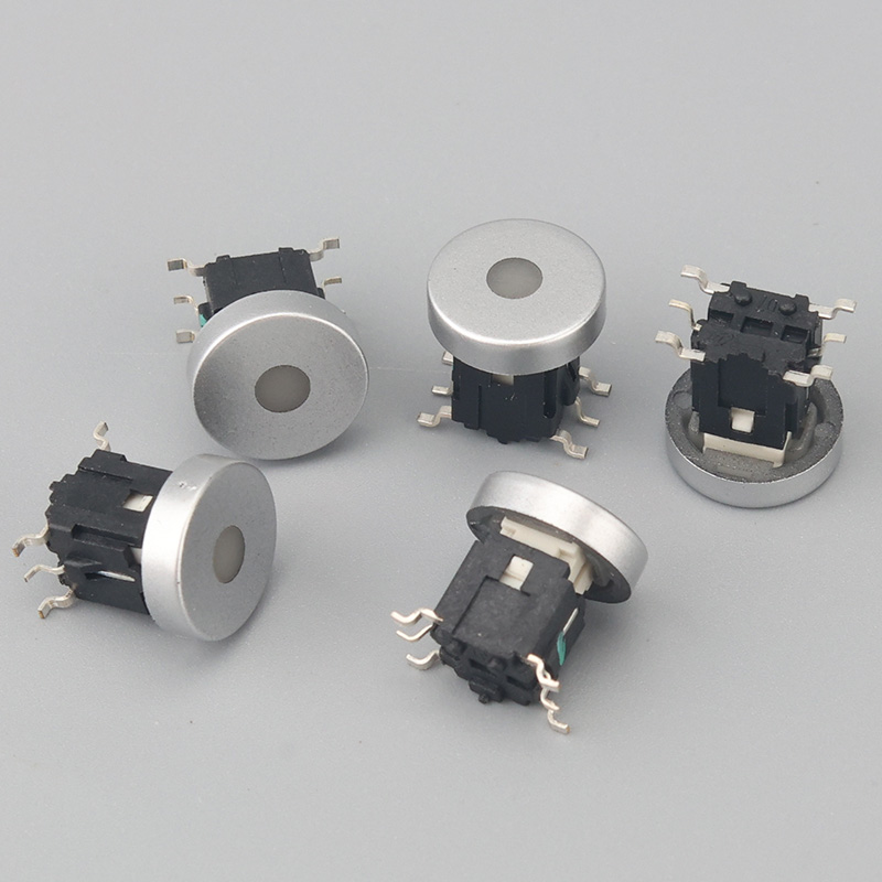 JC-TS6610.2D-34-帶燈輕觸開關
