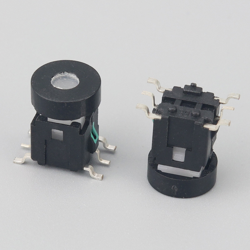 JC-TS6610.2D-62-帶燈輕觸開關