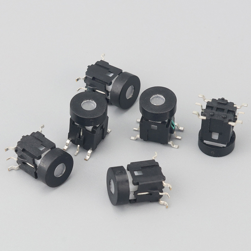 JC-TS6610.2D-62-帶燈輕觸開關