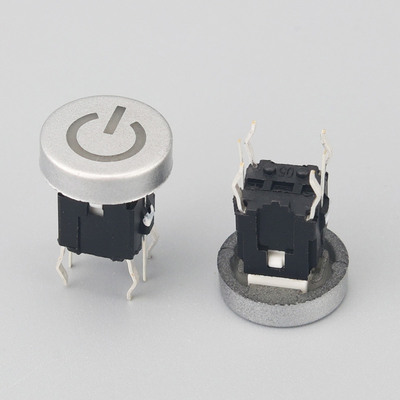 JC-TS6610.3D-64-帶燈輕觸開關