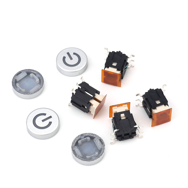 JC-TS6610.3D-T-帶燈輕觸開關