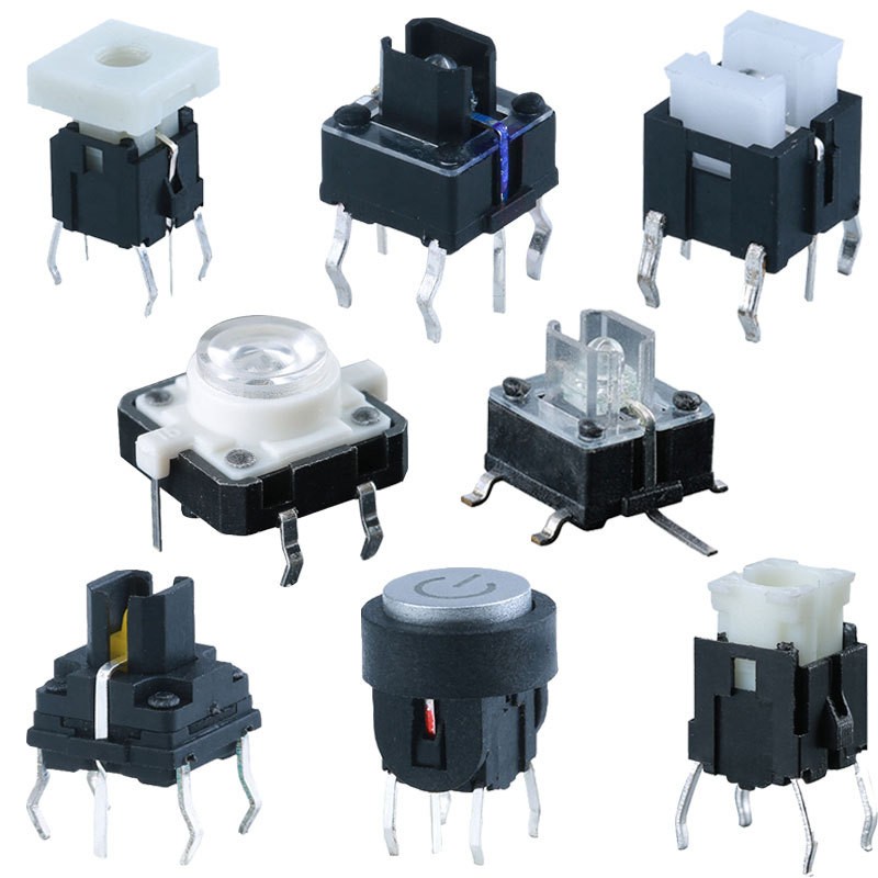 JC-TS6611D-帶燈輕觸開(kāi)關(guān)