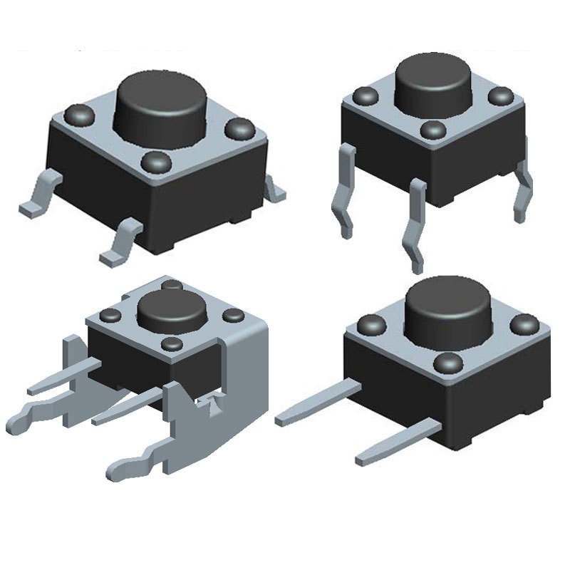JC-6*6半包支架-輕觸開關(guān)