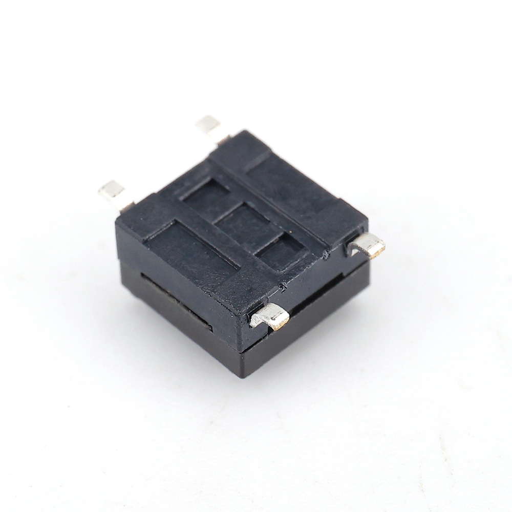 JC-6*6防水貼片 黑鈕-輕觸開關(guān)