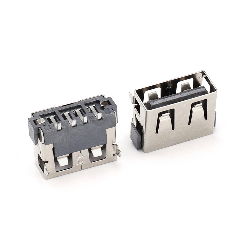 USB前插后貼6.3H平口-USB